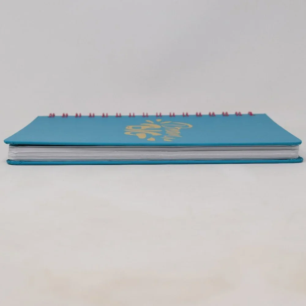 Dream Big Spiral Journal Hardcover Lined Pages Diary Back to School Notes Doodle